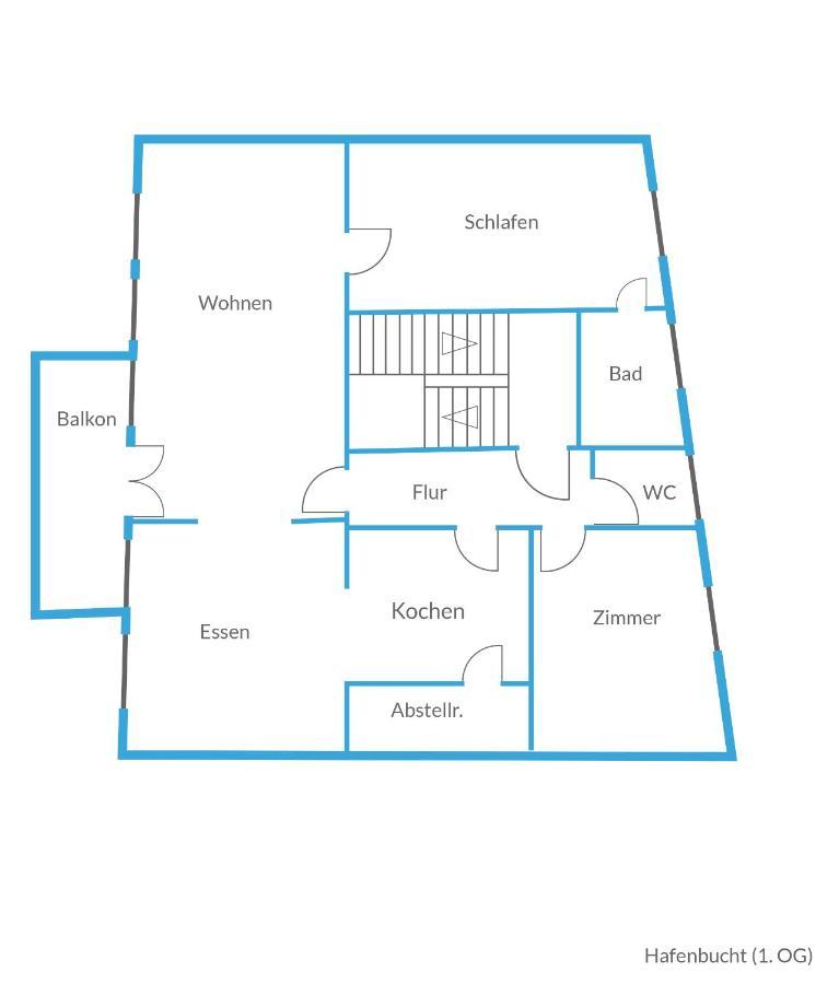 Ferienwohnung Hafenbucht Moba-Travel Lübeck Exterior foto
